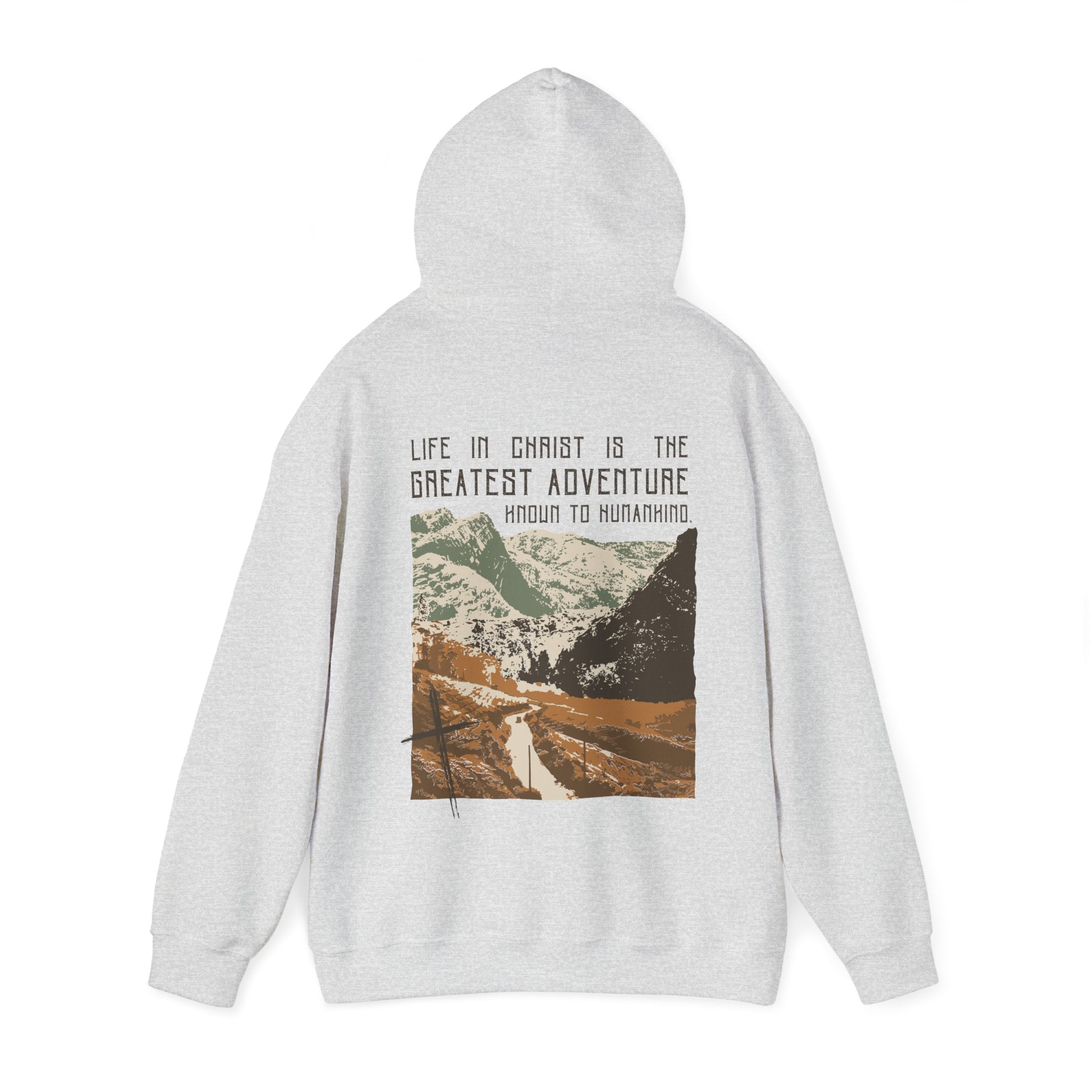 The Greatest Adventure (Green) Front & Back Design | Divine Encounters - Faith & Flame - Books and Gifts - Printify - 