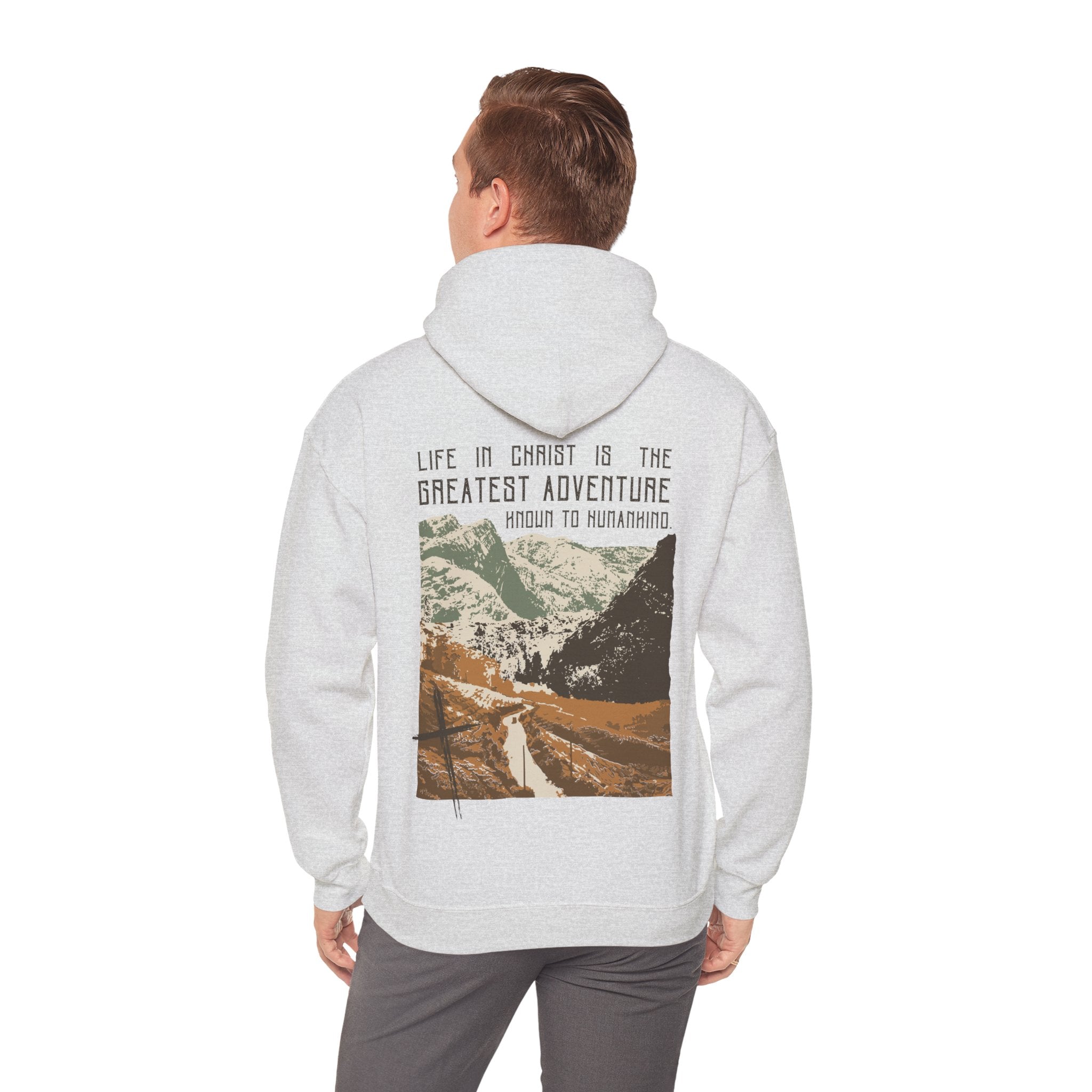 The Greatest Adventure (Green) Front & Back Design | Divine Encounters - Faith & Flame - Books and Gifts - Printify - 