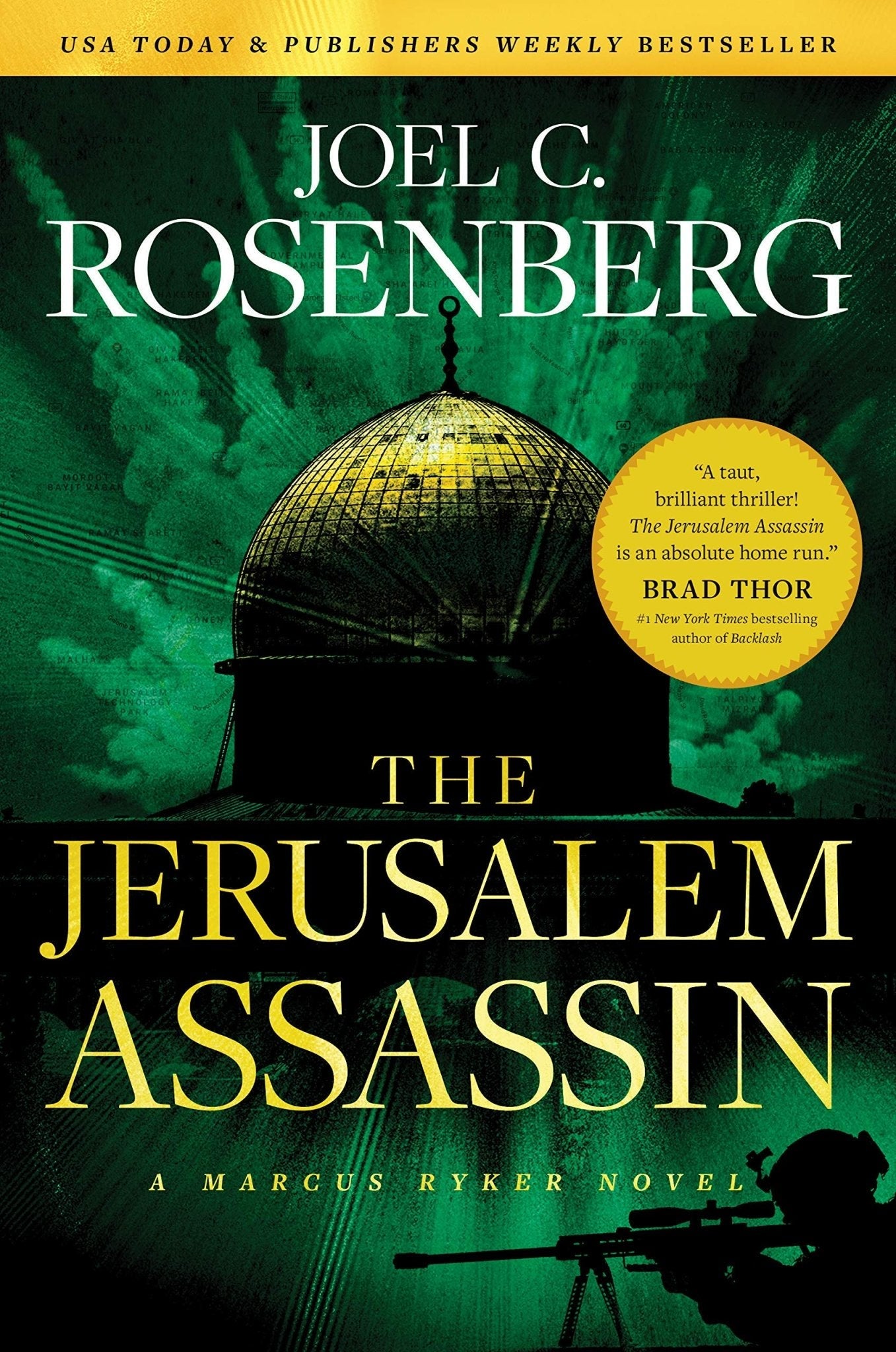 The Jerusalem Assassin: A Marcus Ryker Series Political and Military Action Thriller: (Book 3) Hardcover – March 17, 2020 - Faith & Flame - Books and Gifts - TYNDALE HOUSE PUBLISHERS - 9781496437846