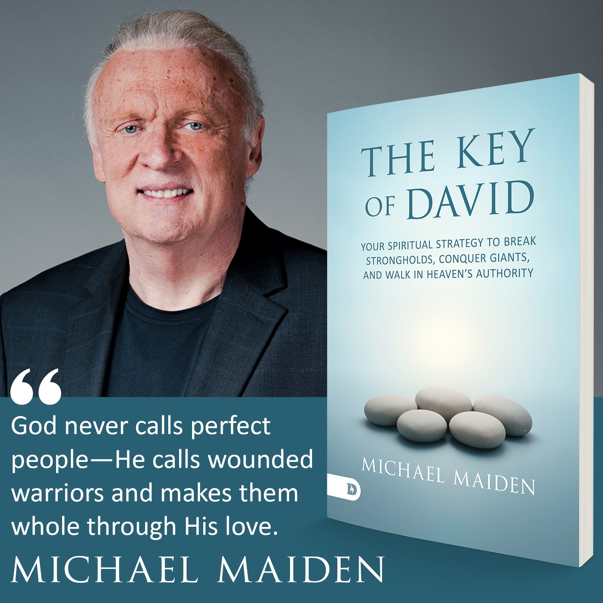 The Key of David: Your Spiritual Strategy to Break Strongholds, Conquer Giants, and Walk in Heaven's Authority – June 2, 2026 - Faith & Flame - Books and Gifts - Destiny Image - 9798881507473