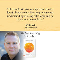 The Love Awakening: Living Immersed in the Supernatural Love of God Paperback – April 19, 2022 - Faith & Flame - Books and Gifts - Destiny Image - 9780768462326