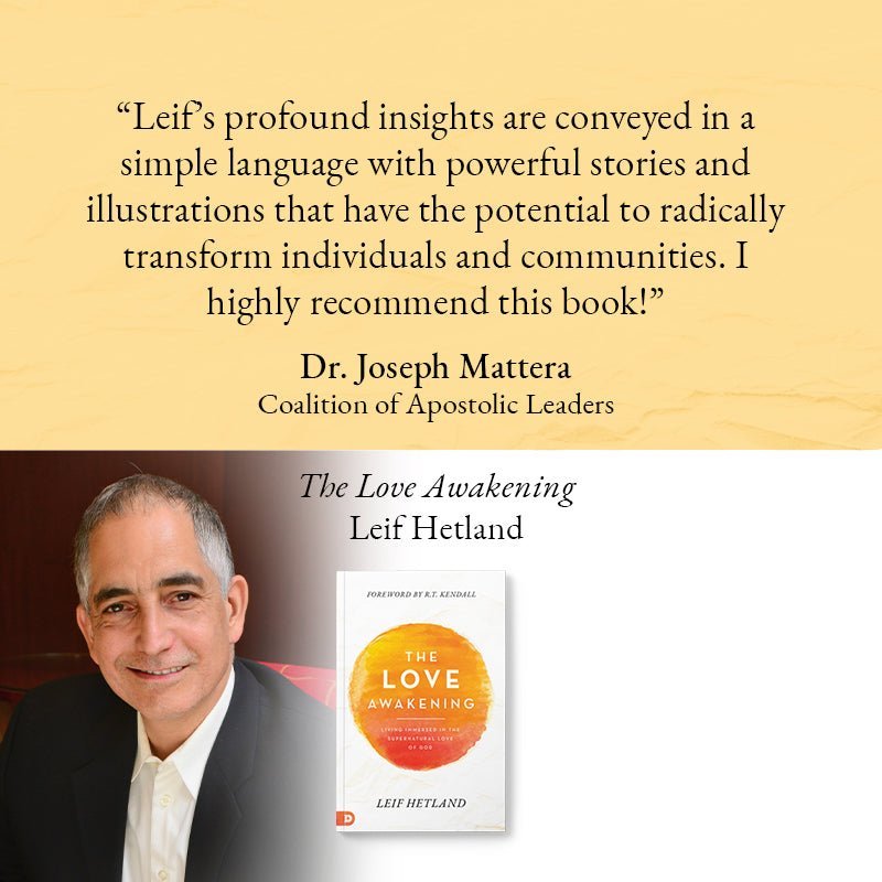 The Love Awakening: Living Immersed in the Supernatural Love of God Paperback – April 19, 2022 - Faith & Flame - Books and Gifts - Destiny Image - 9780768462326