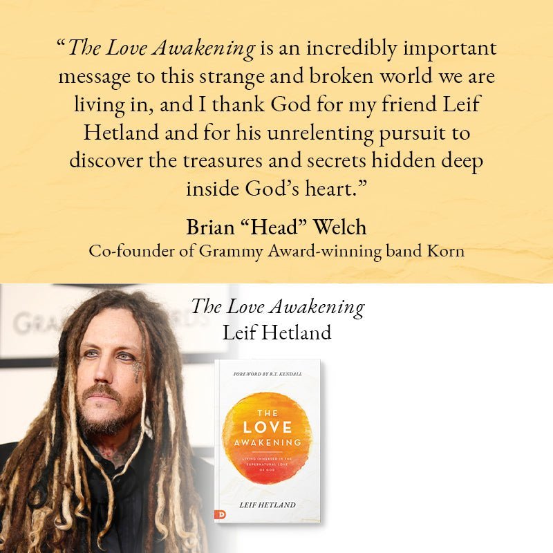 The Love Awakening: Living Immersed in the Supernatural Love of God Paperback – April 19, 2022 - Faith & Flame - Books and Gifts - Destiny Image - 9780768462326