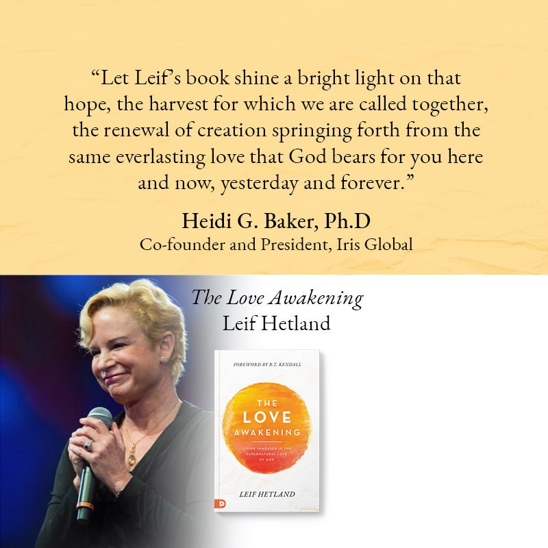 The Love Awakening: Living Immersed in the Supernatural Love of God Paperback – April 19, 2022 - Faith & Flame - Books and Gifts - Destiny Image - 9780768462326