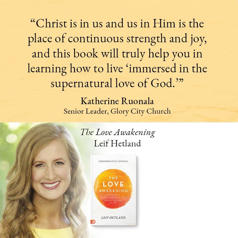 The Love Awakening: Living Immersed in the Supernatural Love of God Paperback – April 19, 2022 - Faith & Flame - Books and Gifts - Destiny Image - 9780768462326