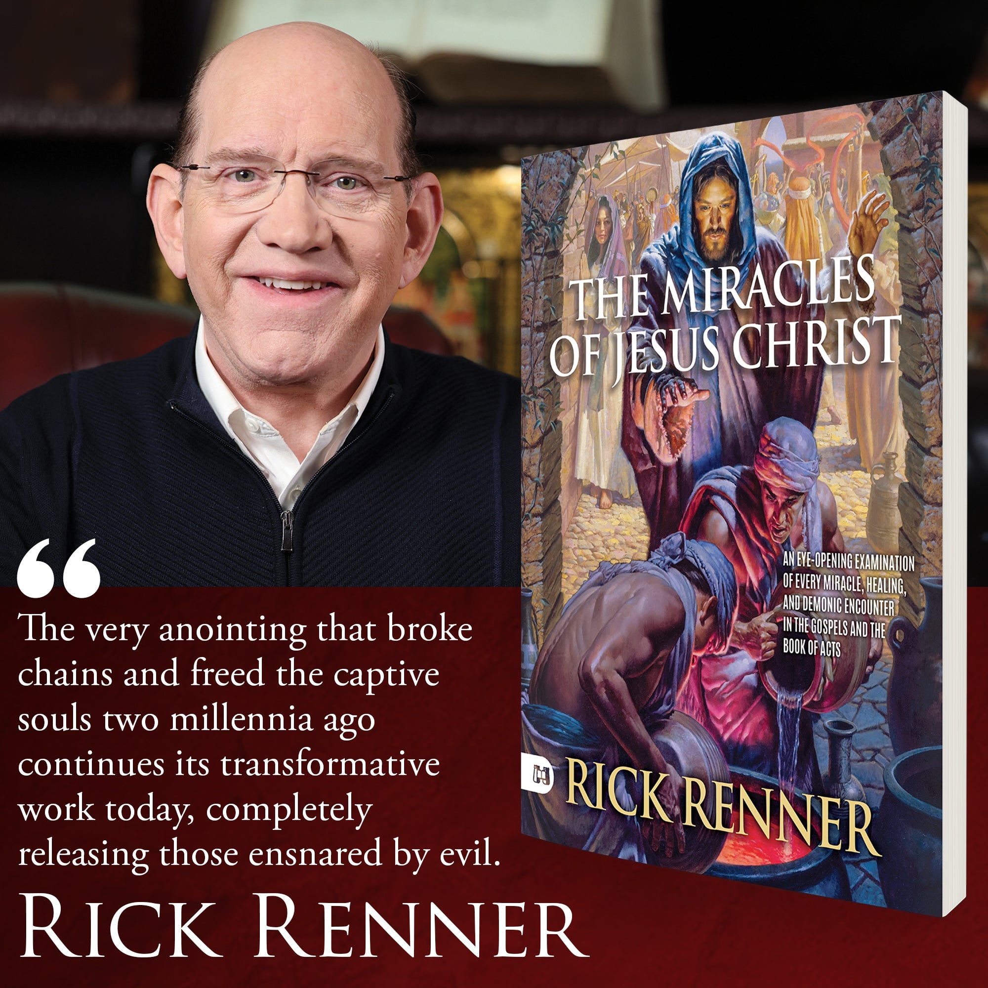 The Miracles of Jesus Christ: An Eye-Opening Examination of Every Miracle, Healing, and Demonic Encounter in the Gospels and the Book of Acts Paperback – September 2026 - Faith & Flame - Books and Gifts - Harrison House - 9781667514789