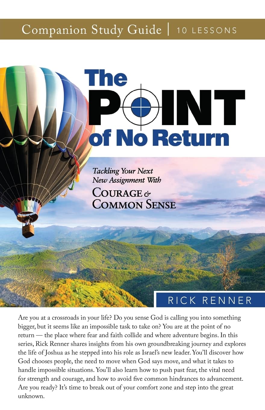 The Point of No Return Study Guide - Faith & Flame - Books and Gifts - Harrison House Publishers - 9781667502564