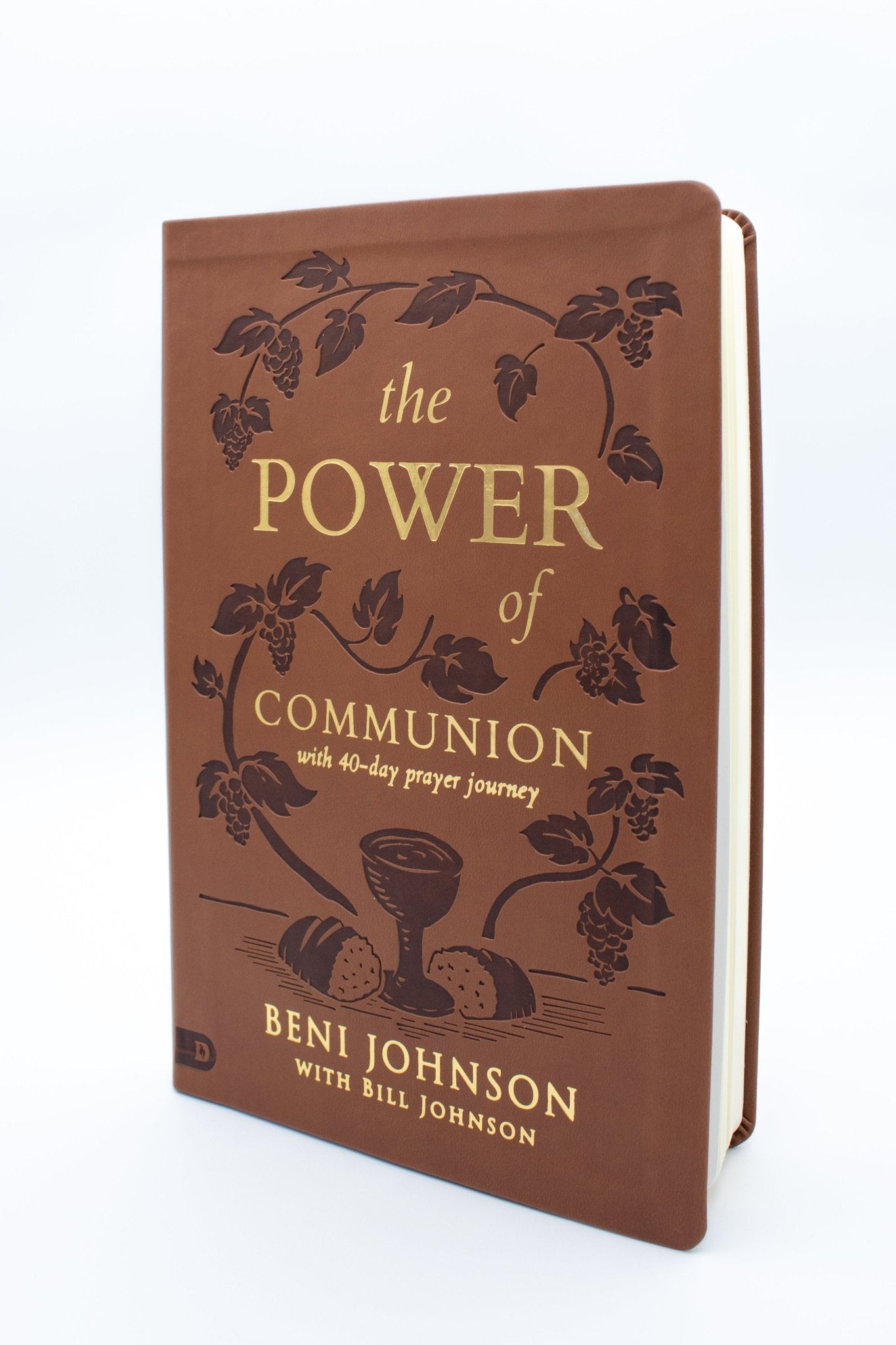 The Power of Communion with 40-Day Prayer Journey (Leather Gift Version): Accessing Miracles Through the Body and Blood of Jesus Imitation Leather – February 15, 2022 by Beni Johnson (Author), Bill Johnson (Author) - Faith & Flame - Books and Gifts - Destiny Image - 9780768461114