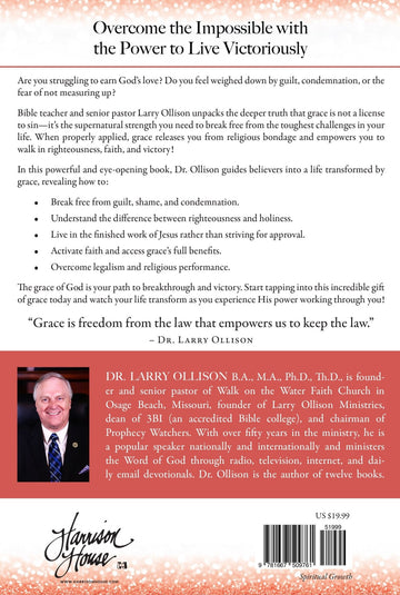 The Power of Grace: How You Can Access God's Unlimited Power to Accomplish the Impossible Paperback – August 1, 2025 - Faith & Flame - Books and Gifts - Harrison House - 9781667509761