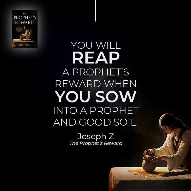 The Prophet's Reward: Partnering with the Prophetic for Your Faith, Favor, and Financial Miracles Paperback - August 6, 2025 - Faith & Flame - Books and Gifts - Harrison House - 9781667511955
