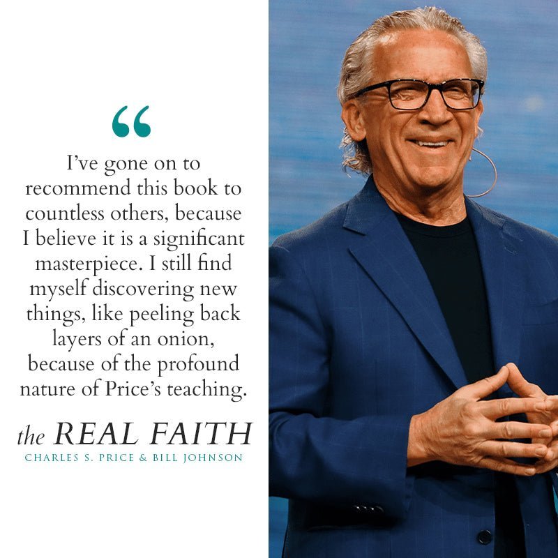 The Real Faith with Annotations and Guided Readings by Bill Johnson: The Supernatural Impartation to Receive Miracles: House of Generals Revival Classics Library Hardcover – November 7, 2023 - Faith & Flame - Books and Gifts - Sea Harp Press - 9780768476460