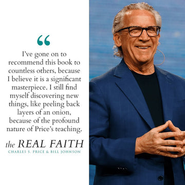 The Real Faith with Annotations and Guided Readings by Bill Johnson: The Supernatural Impartation to Receive Miracles: House of Generals Revival Classics Library Hardcover – November 7, 2023 - Faith & Flame - Books and Gifts - Sea Harp Press - 9780768476460