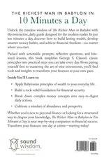 The Richest Man in Babylon in Ten Minutes a Day: Daily Wisdom to Build Wealth and Financial Freedom Paperback – August 5, 2025 - Faith & Flame - Books and Gifts - Sound Wisdom - 9781640956223