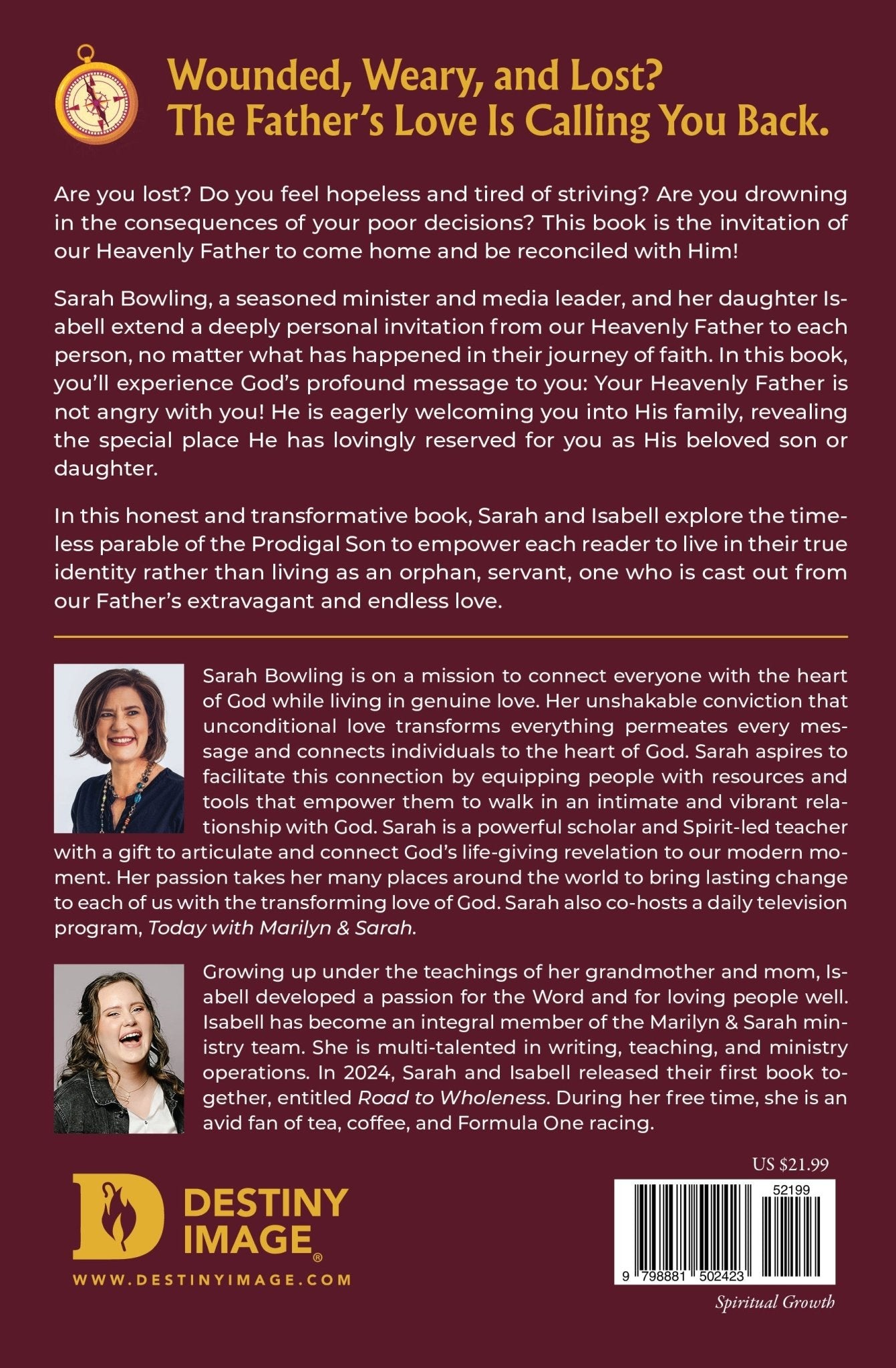 The Road Home: The Father's Invitation Paperback – June 3, 2025 - Faith & Flame - Books and Gifts - Destiny Image - 9798881502423