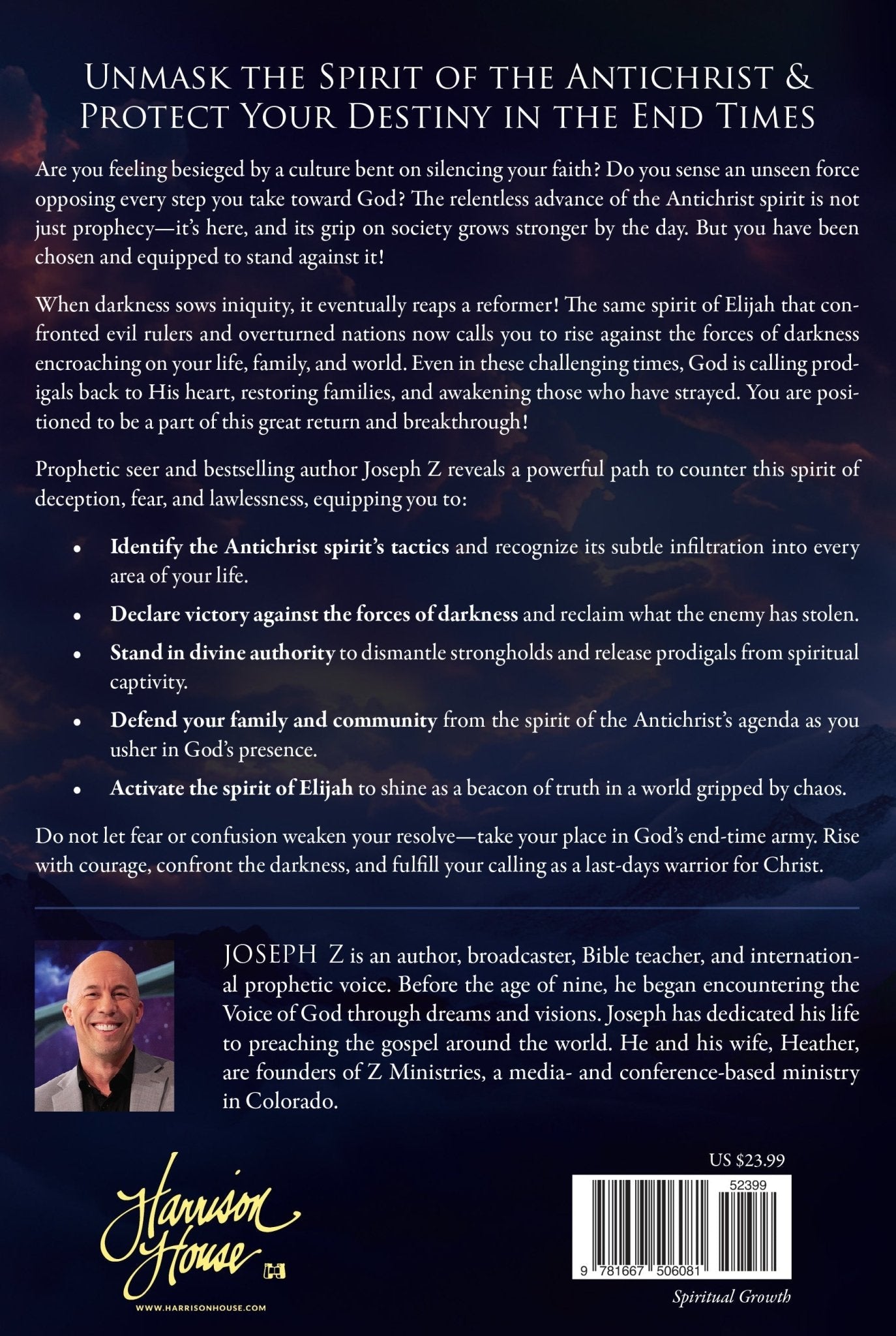 The Spirit of Elijah: Expose the Truth. Embrace God's Power. Break the Antichrist Spirit. Paperback – June 3, 2025 - Faith & Flame - Books and Gifts - Harrison House - 9781667506081