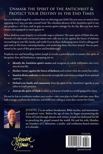 The Spirit of Elijah: Expose the Truth. Embrace God's Power. Break the Antichrist Spirit. Paperback – June 3, 2025 - Faith & Flame - Books and Gifts - Harrison House - 9781667506081