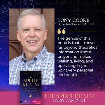 The Spirit Realm: The Place We Work with God in Prayer Paperback – October 1, 2024 - Faith & Flame - Books and Gifts - Harrison House - 9781667503516