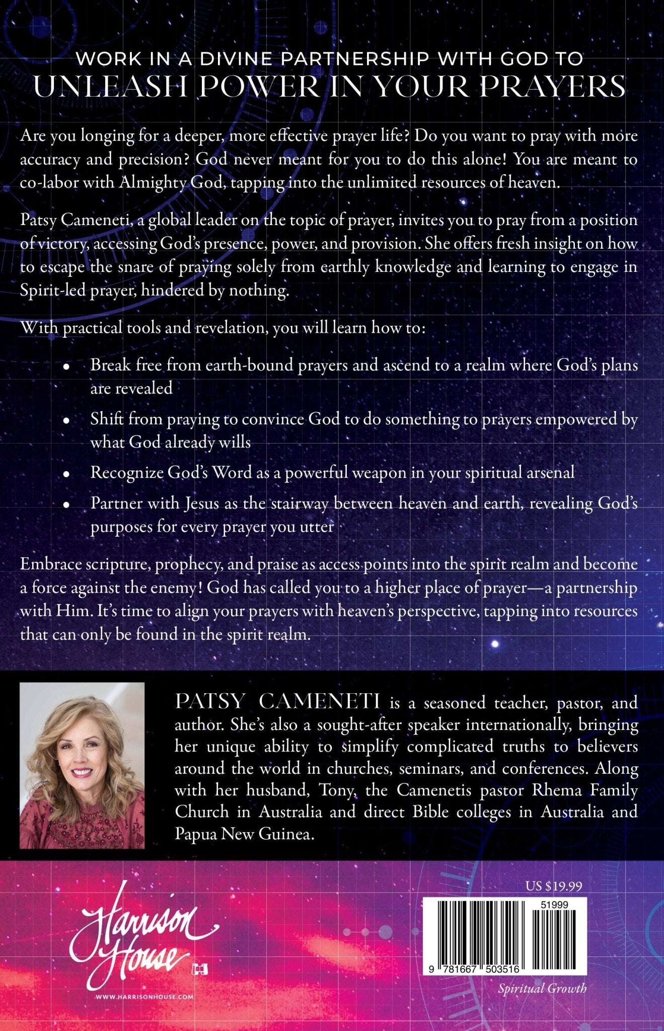 The Spirit Realm: The Place We Work with God in Prayer Paperback – October 1, 2024 - Faith & Flame - Books and Gifts - Harrison House - 9781667503516
