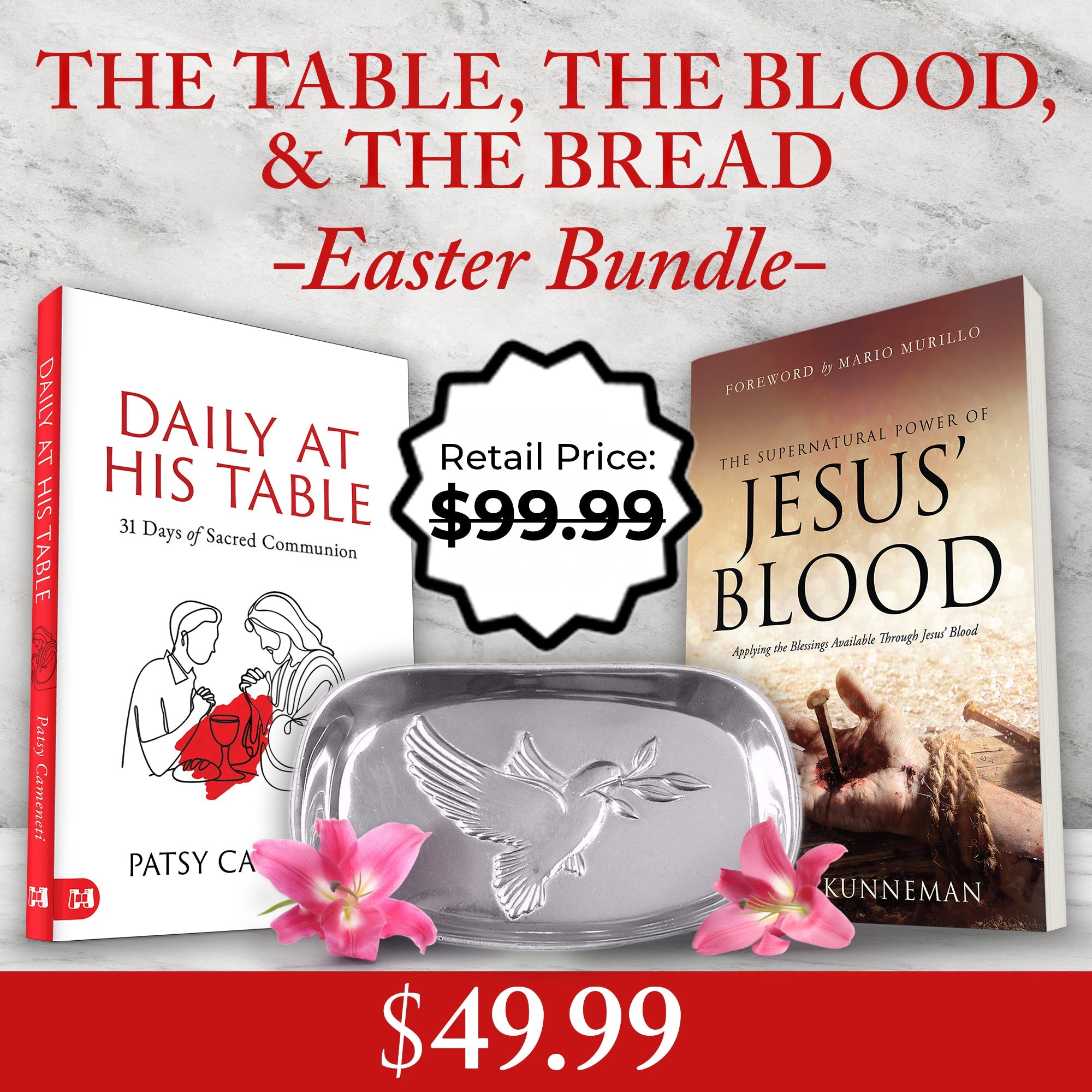 The Table, The Blood & The Bread – Easter Bundle - Faith & Flame - Books and Gifts - Faith & Flame - Books and Gifts - TTBBEB