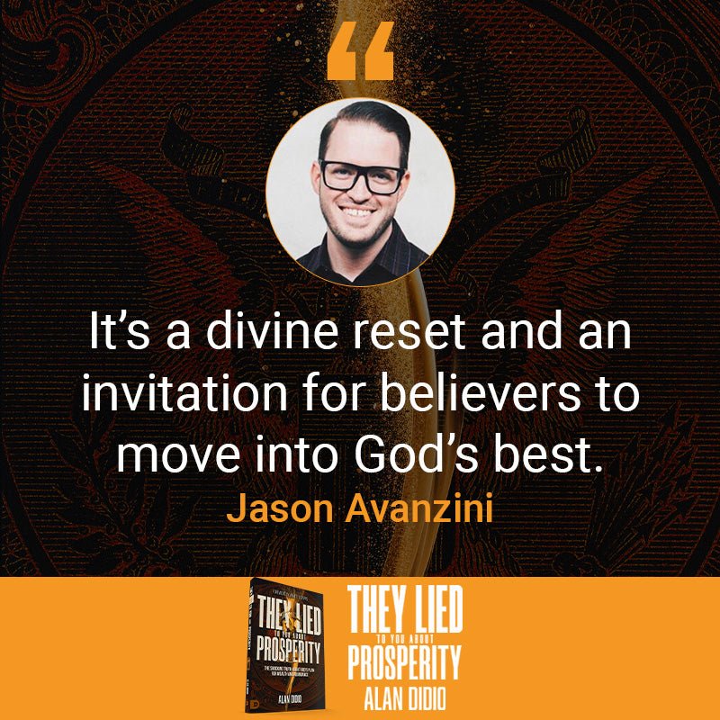 They Lied to You About Prosperity - October 1, 2026 - Faith & Flame - Books and Gifts - Destiny Image - 9798881508197