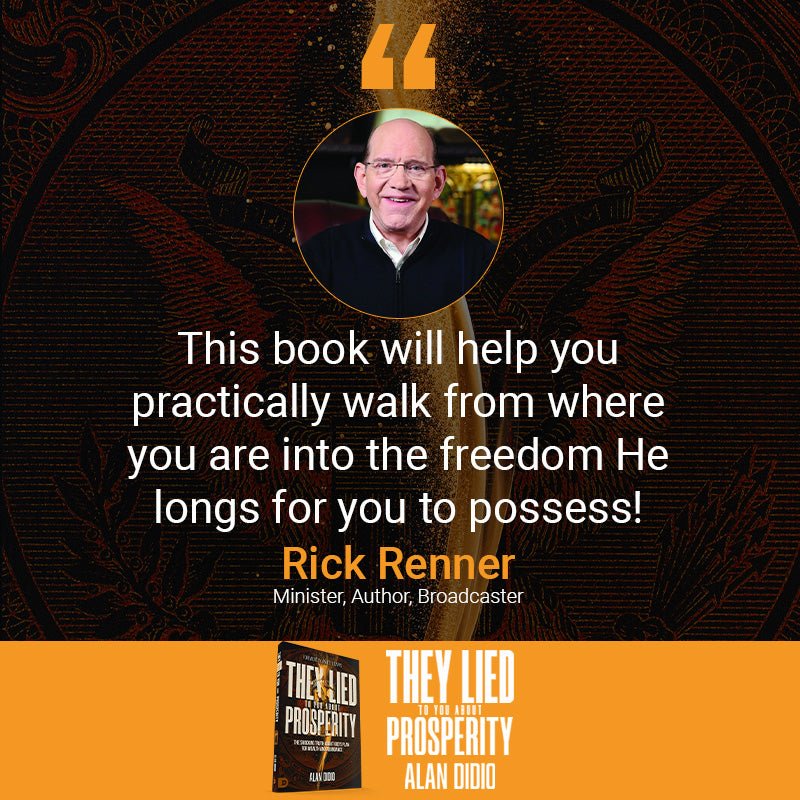 They Lied to You About Prosperity - October 1, 2026 - Faith & Flame - Books and Gifts - Destiny Image - 9798881508197