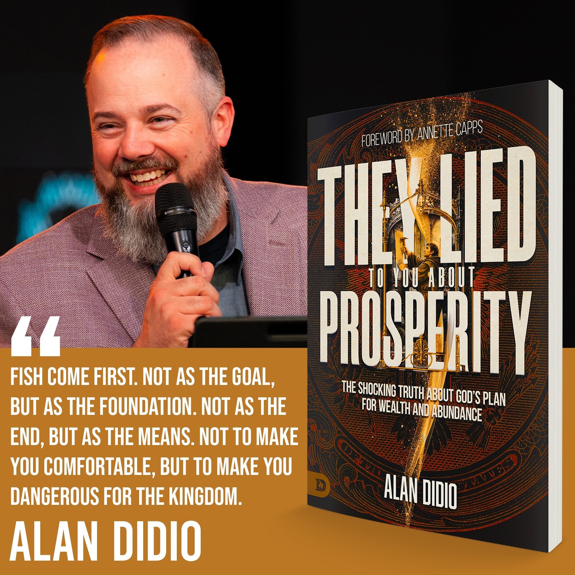 They Lied to You About Prosperity - October 1, 2026 - Faith & Flame - Books and Gifts - Destiny Image - 9798881508197