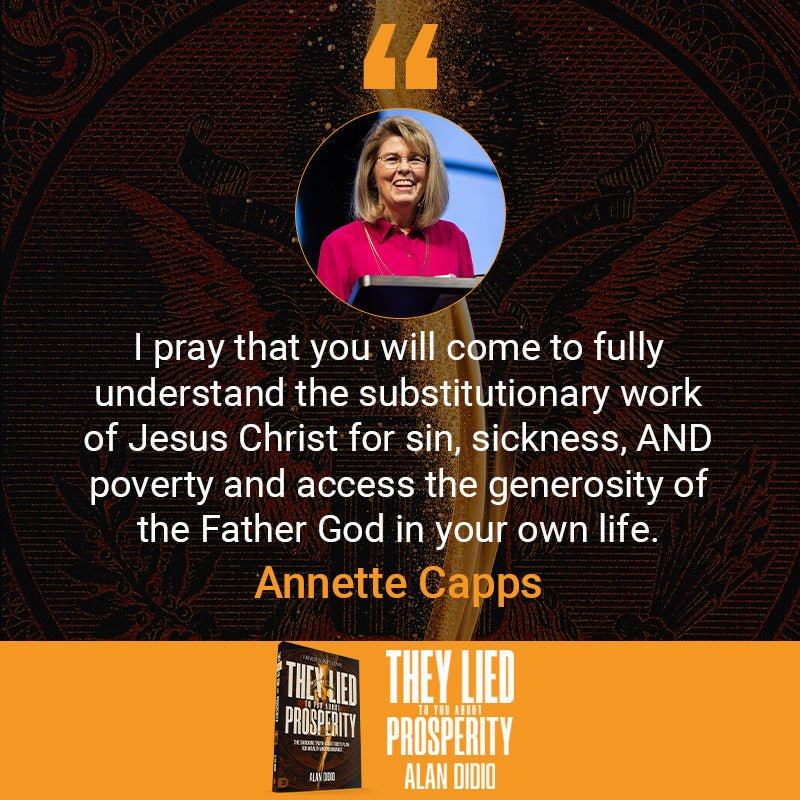 They Lied to You About Prosperity - October 1, 2026 - Faith & Flame - Books and Gifts - Destiny Image - 9798881508197