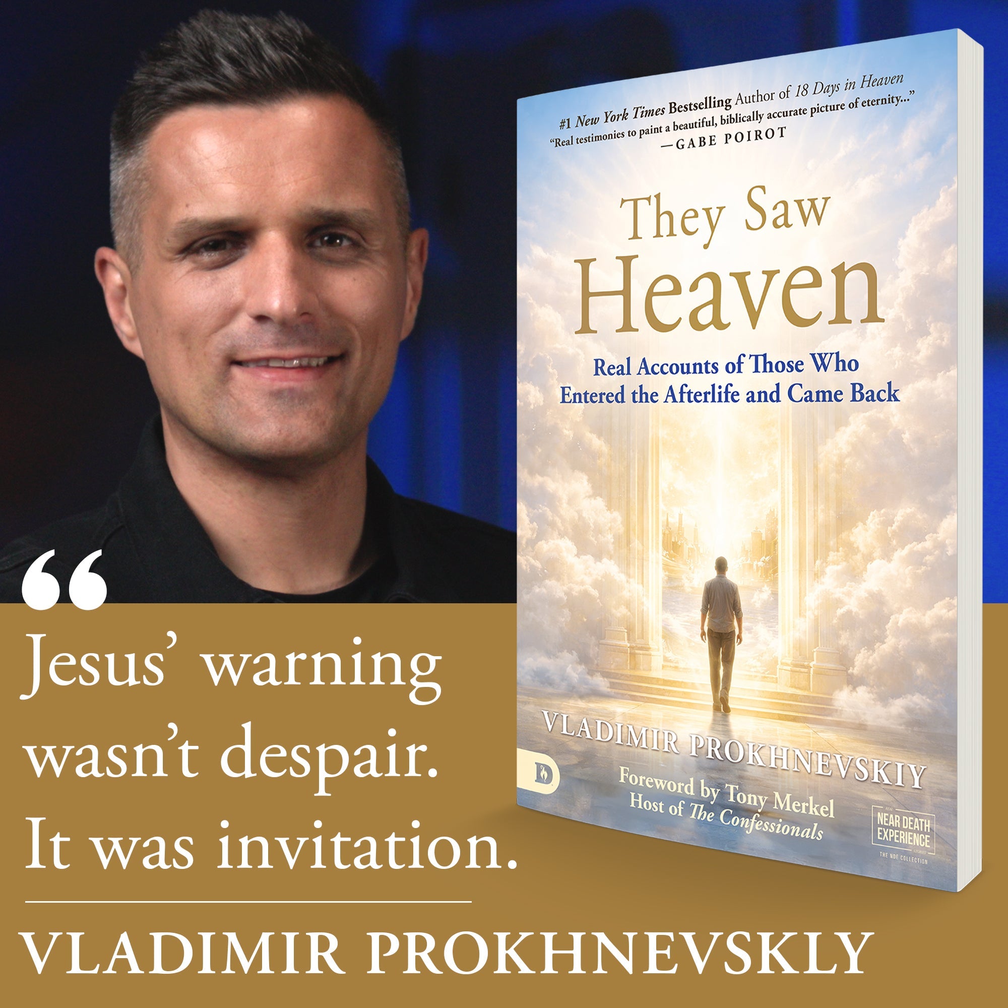 They Saw Heaven: Real Accounts of Those Who Entered the Afterlife and Came Back – August 4, 2026 - Faith & Flame - Books and Gifts - Destiny Image - 9798881509347