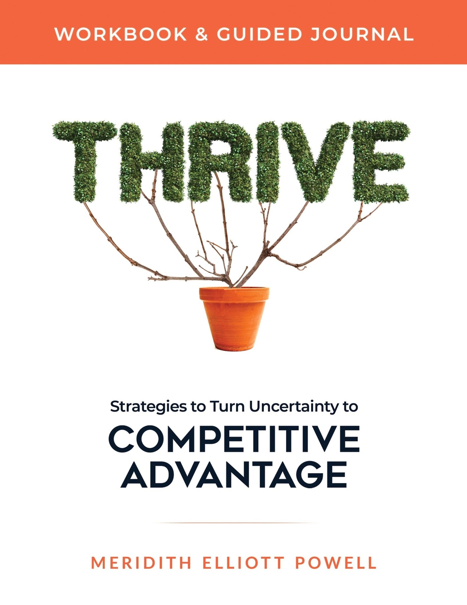 Thrive Workbook & Guided Journal: Strategies to Turn Uncertainity to Competitive Advantage Paperback – October 18, 2022 - Faith & Flame - Books and Gifts - Sound Wisdom - 9781640954373
