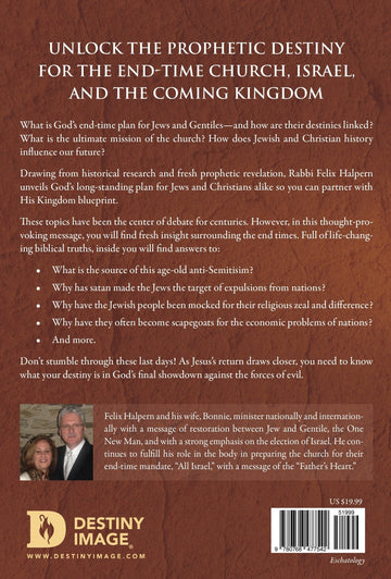 Thy Kingdom Come: The Mystery of Israel's Glory Paperback – November 7, 2023 - Faith & Flame - Books and Gifts - Destiny Image - 9780768477542