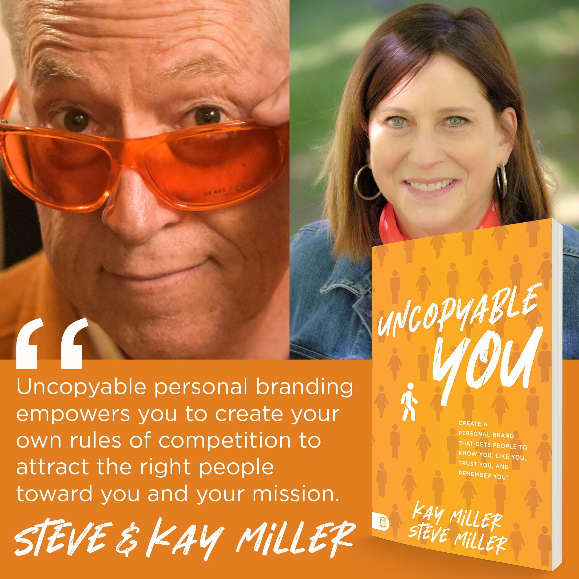 Uncopyable You: Create a Personal Brand that Gets People to Know You, Like You, Trust You, and Remember You! - August 2024 - Faith & Flame - Books and Gifts - Sound Wisdom - 9781640955257