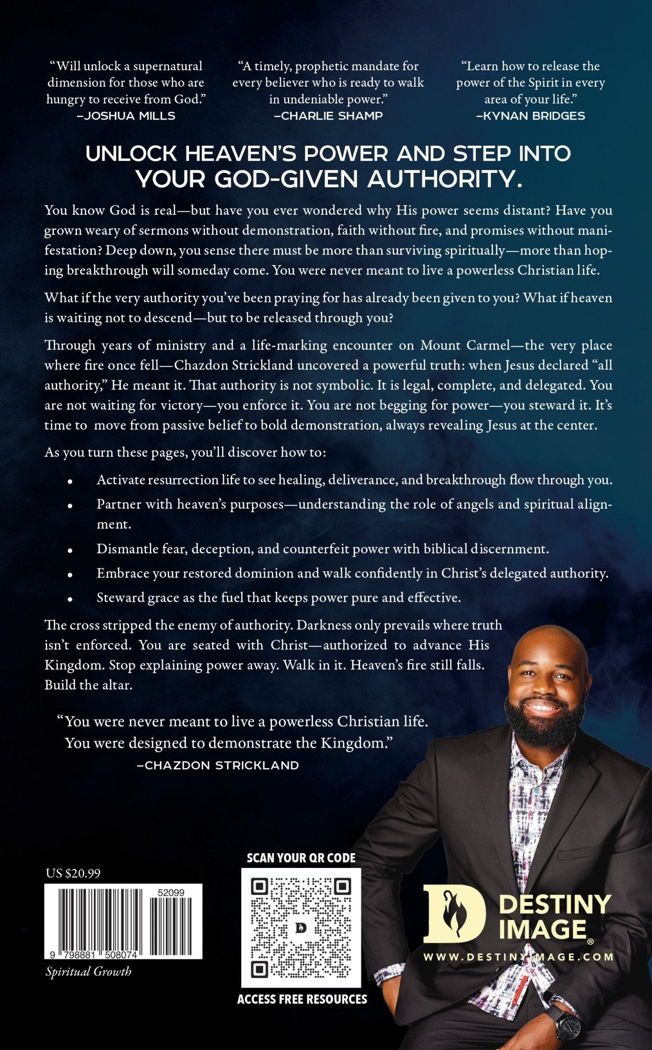 Unlocking Heaven's Power: Activating Your God-Given Authority to Confront Darkness, Break Resistance, and Release Supernatural Outcomes - Faith & Flame - Books and Gifts - Destiny Image - 9798881508074