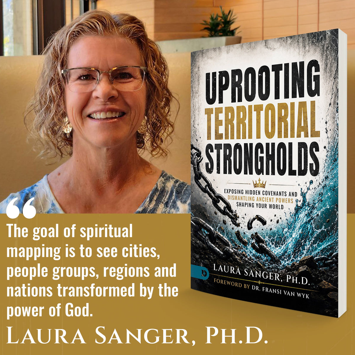 Uprooting Territorial Strongholds - December 2026 - Faith & Flame - Books and Gifts - Destiny Image - 9798881509781