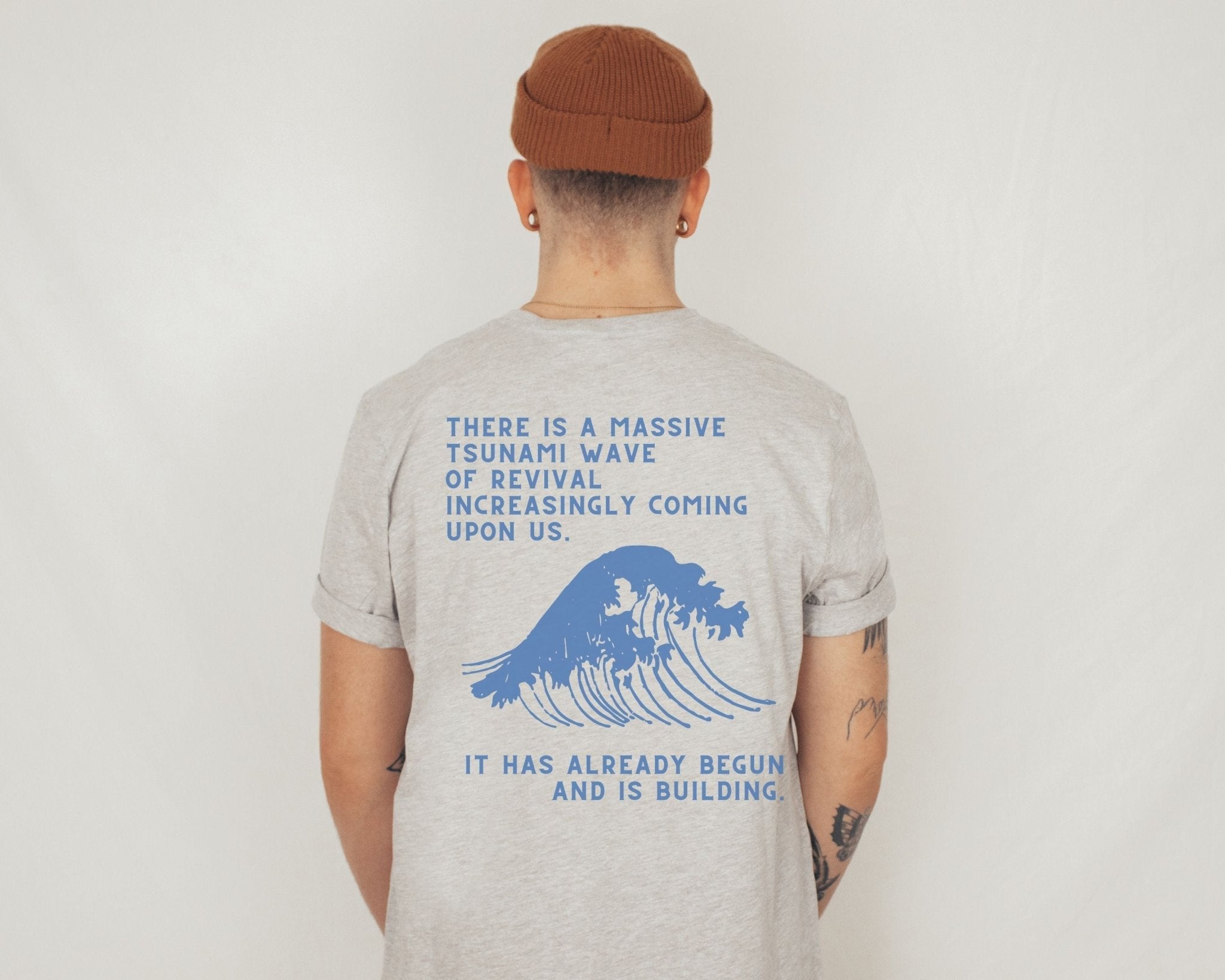 Wave of Revival T-shirt - Faith & Flame - Books and Gifts - Printify -
