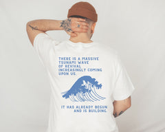 Wave of Revival T-shirt - Faith & Flame - Books and Gifts - Printify -