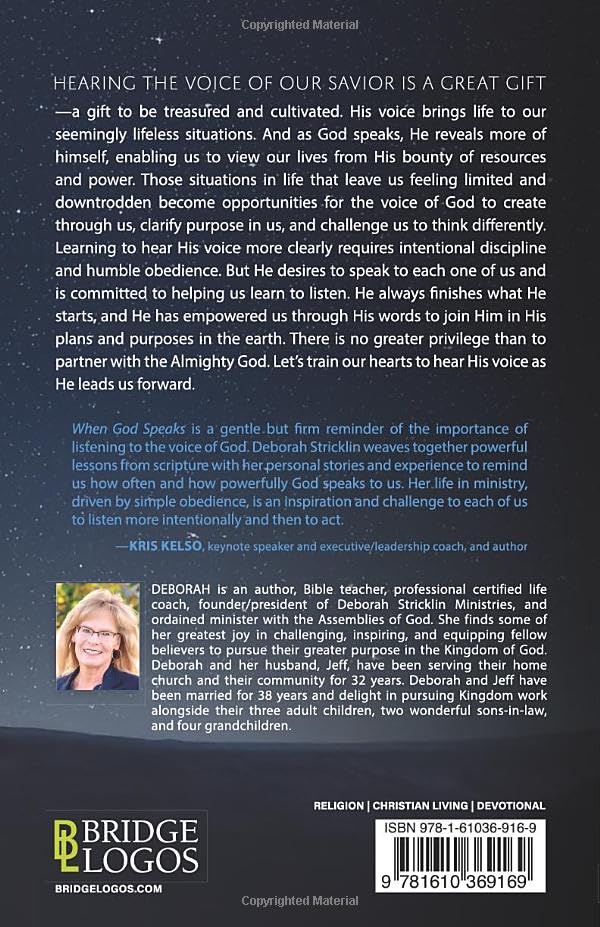 When God Speaks - October 2012 - Faith & Flame - Books and Gifts - Bridge Logos - 9781610369169