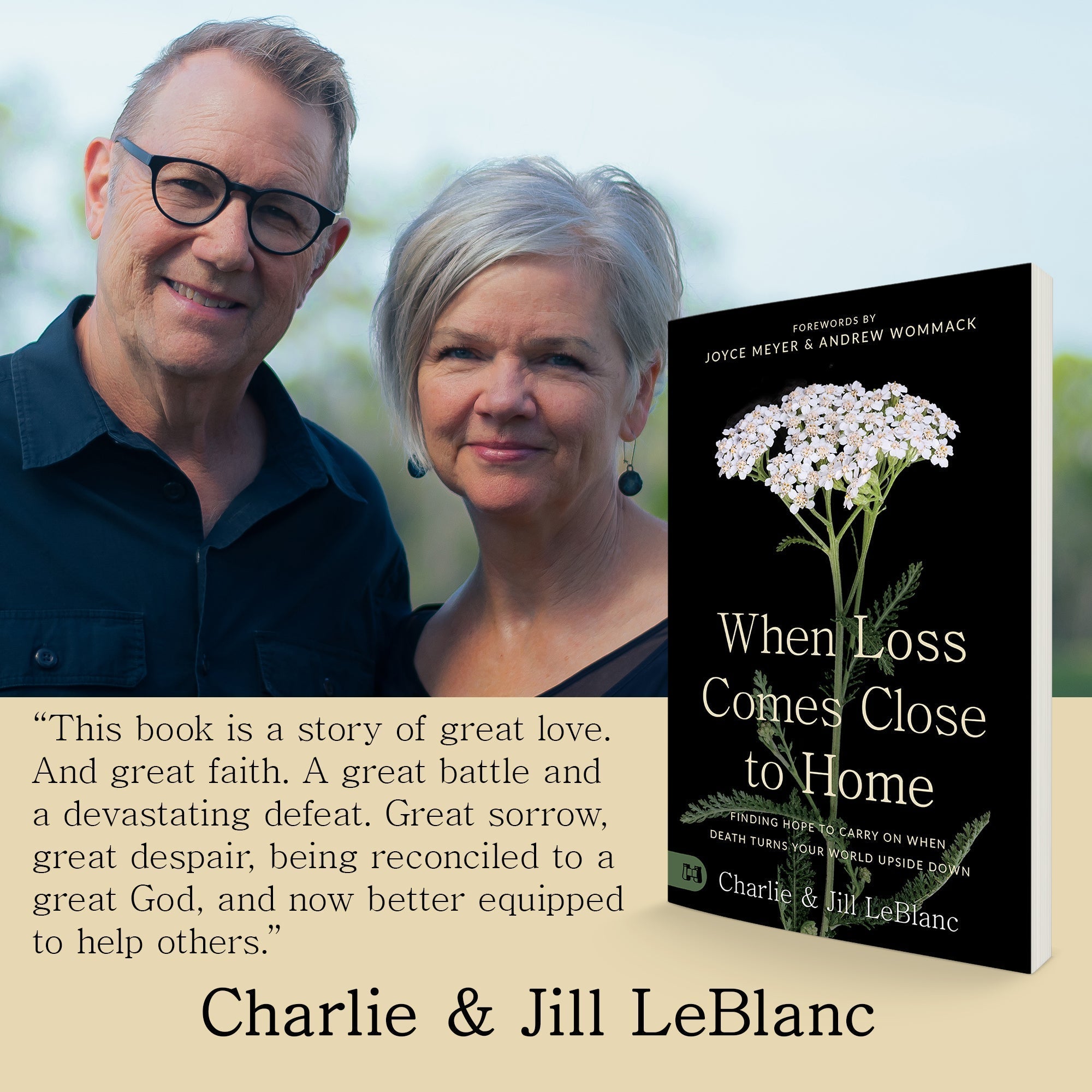 When Loss Comes Close to Home: Finding Hope to Carry On When Death Turns Your World Upside Down Paperback – August 1, 2023 - Faith & Flame - Books and Gifts - Harrison House Publishers - 9781667502762