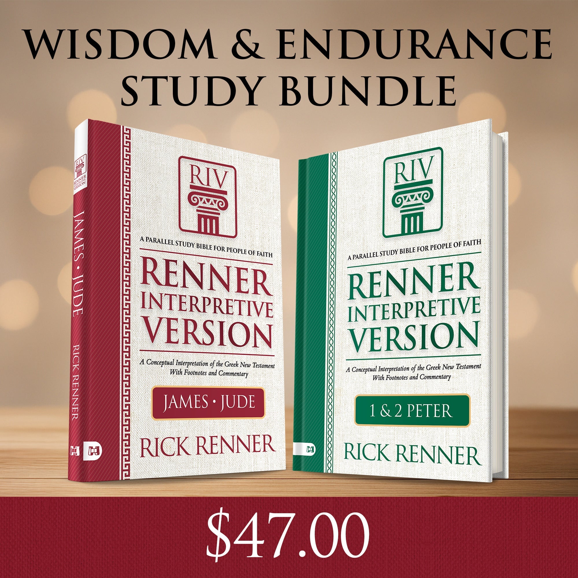 Wisdom & Endurance Study Bundle - Faith & Flame - Books and Gifts - Faith & Flame - Books and Gifts - WESB25