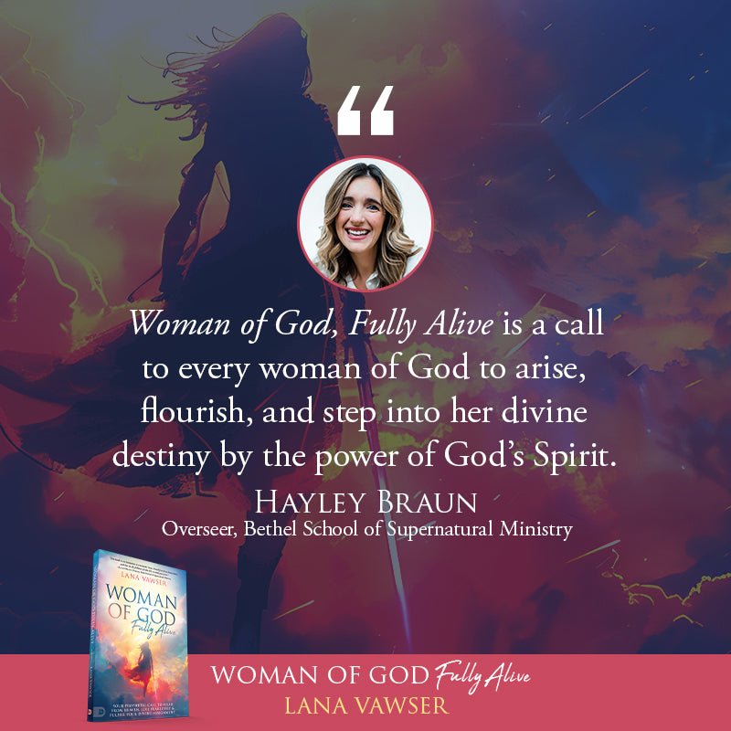 Woman of God, Fully Alive: Your Prophetic Call to Hear from Heaven, Live Fearlessly and Fulfill Your Divine Assignment Paperback – October 7, 2025 - Faith & Flame - Books and Gifts - Destiny Image - 9780768479614