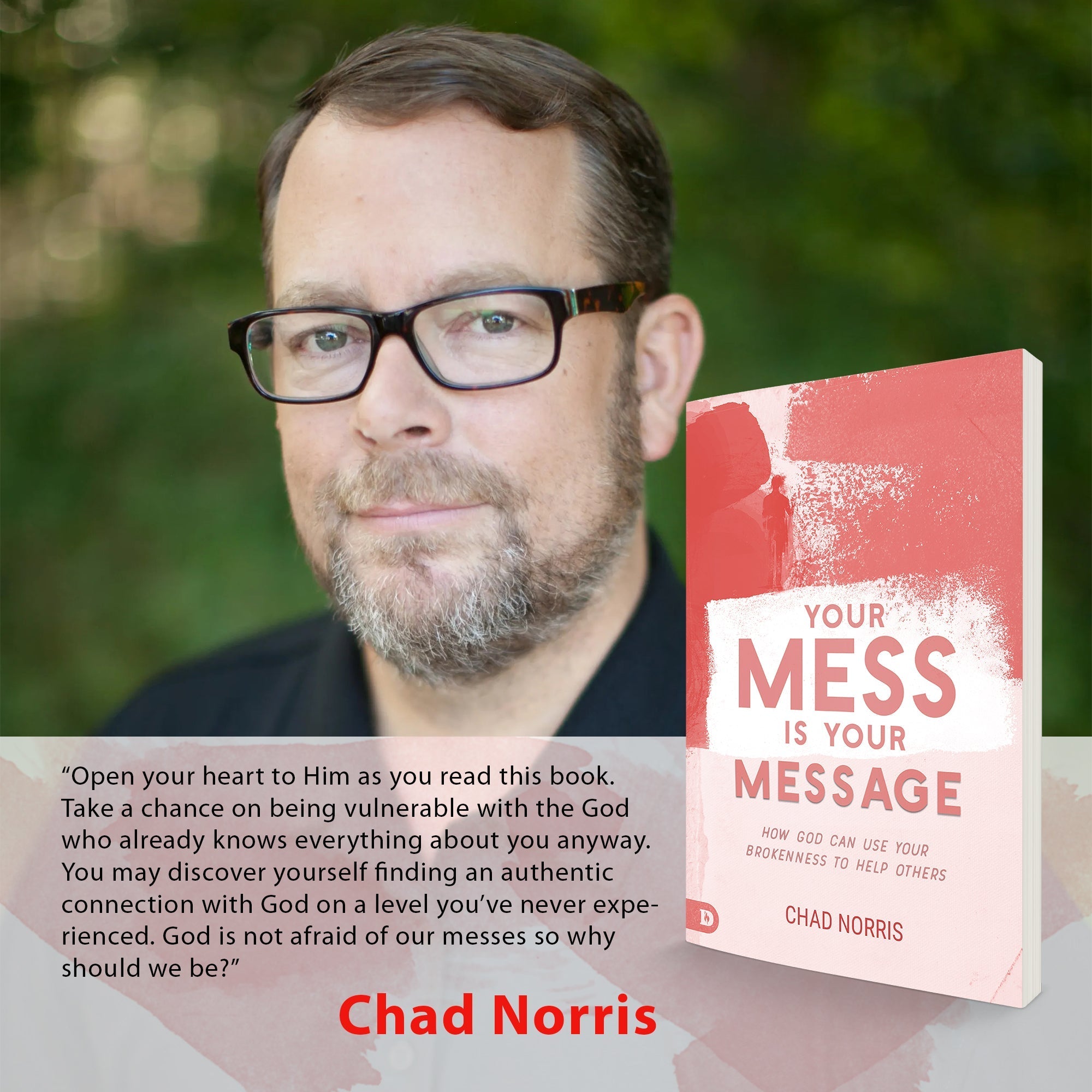 Your Mess is Your Message: How God Can Use Your Brokenness to Help Others Paperback – August 16, 2022 - Faith & Flame - Books and Gifts - Destiny Image - 9780768463781