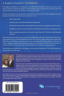 A Rabbi's Journey to Heaven: A Miraculous Story of One Man's Journey to Heaven and Your 30-Day Glory Transformation Paperback – September 21, 2021 (An NDE Collection) - Faith & Flame - Books and Gifts - It's Supernatural Press - 9780768461442