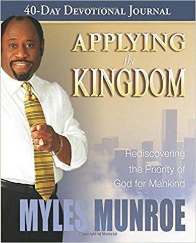 Applying the Kingdom 40 Day Devo /Journal - Faith & Flame - Books and Gifts - Destiny Image - 9780768426717
