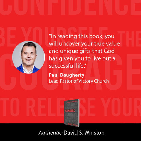 Authentic: The Confidence to Be Yourself, the Courage to Release Your Greatness Paperback – February 21, 2023 - Faith & Flame - Books and Gifts - Harrison House Publishers - 9781667500126