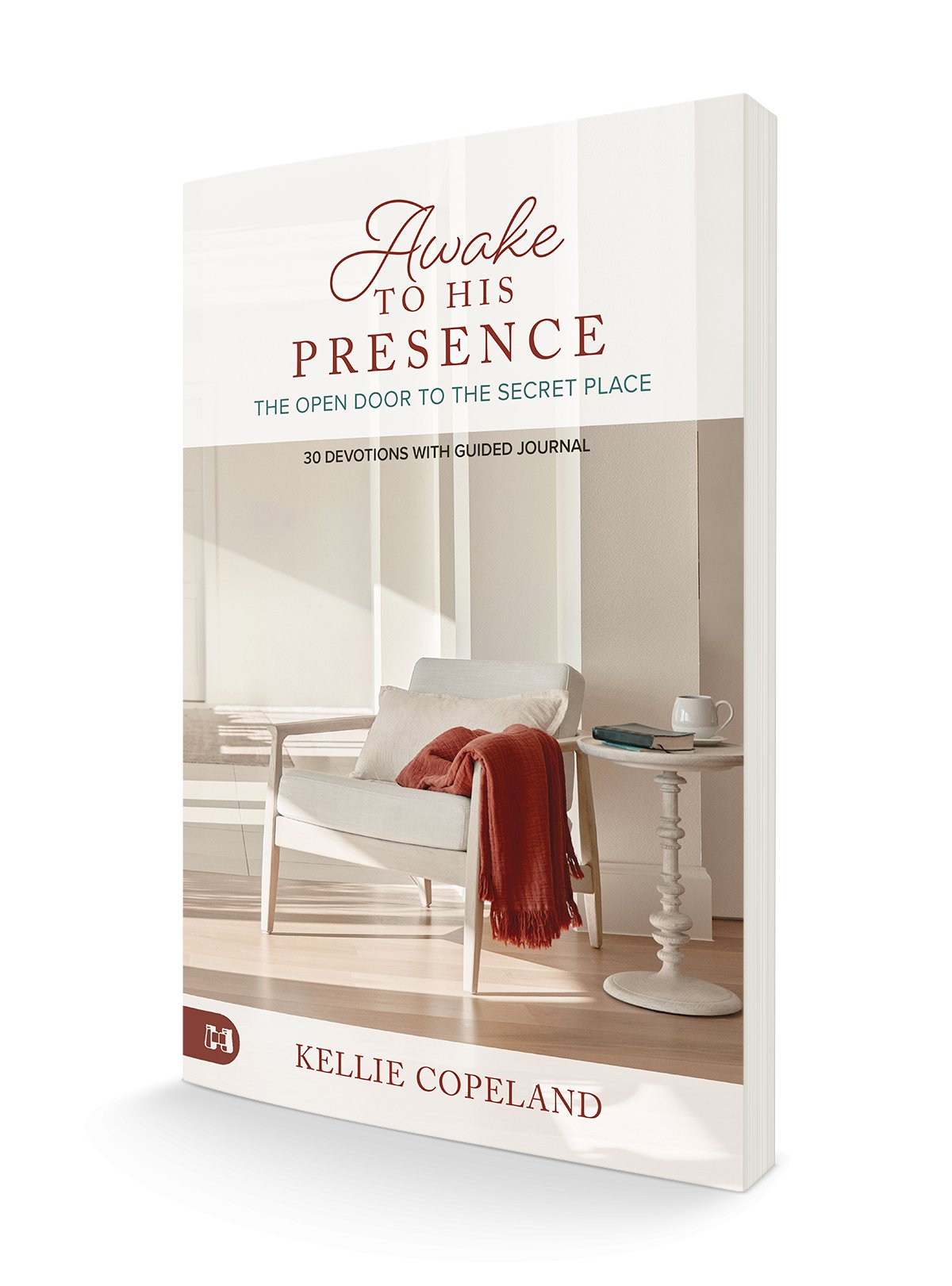 Awake to His Presence: The Open Door to the Secret Place, 30 Devotions with Guided Journal Paperback – January 1, 2023 - Faith & Flame - Books and Gifts - Destiny Image - 9781680318395