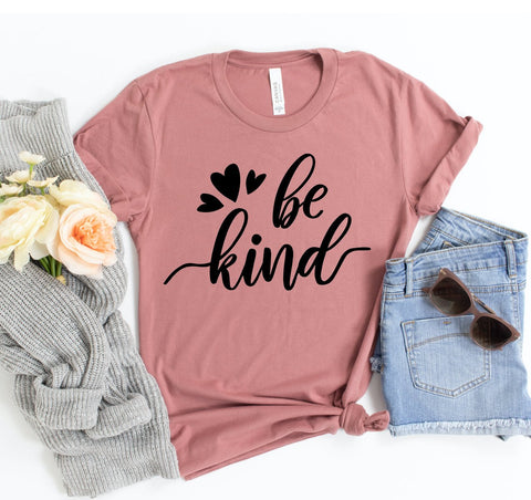 Be Kind T-shirt - Faith & Flame - Books and Gifts - White Caeneus -