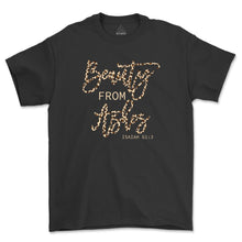 Beauty From Ashes Shirt Leopard Christian Matching Family Shirts - Faith & Flame - Books and Gifts - Amaranth Hades -