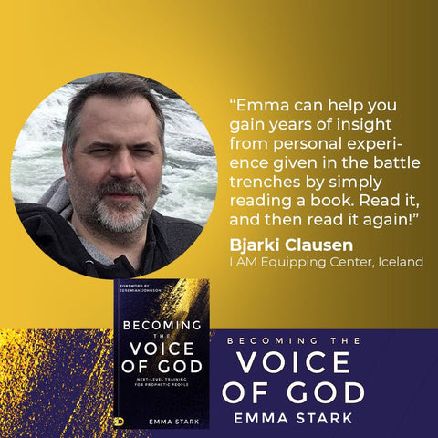 Becoming the Voice of God: Next-Level Training for Prophetic People Paperback – December 5, 2023 - Faith & Flame - Books and Gifts - Destiny Image - 9780768462609
