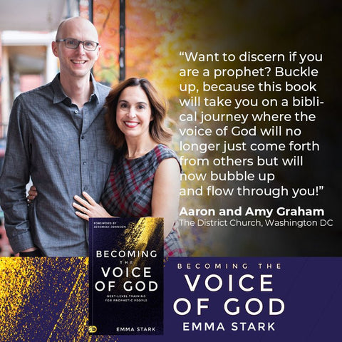 Becoming the Voice of God: Next-Level Training for Prophetic People Paperback – December 5, 2023 - Faith & Flame - Books and Gifts - Destiny Image - 9780768462609