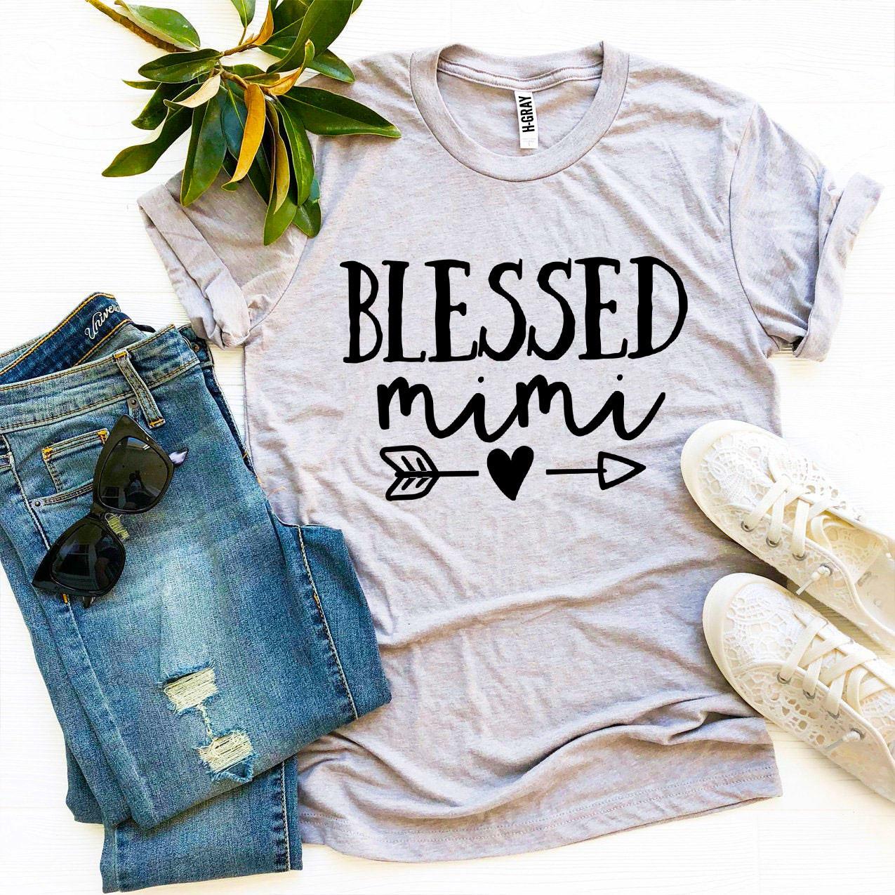 Blessed Mimi T-shirt - Faith & Flame - Books and Gifts - Agate -
