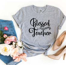 Blessed Teacher T-shirt - Faith & Flame - Books and Gifts - Agate -